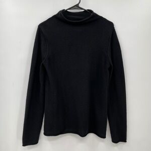 Nicole Miller New York Cashmere Mock Neck Sweater - Women's Medium